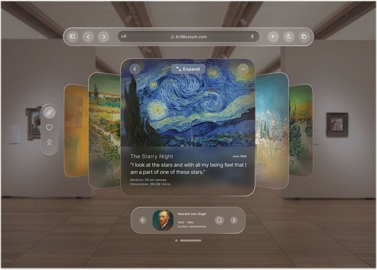 Apple-inspired UI design project by Abiha Eman Hashmi